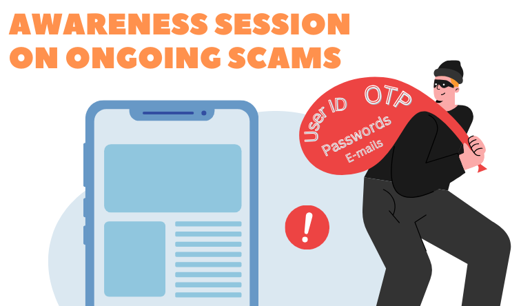 Awareness Session on Ongoing Scams by Mr. Ruchira Ariyarathne